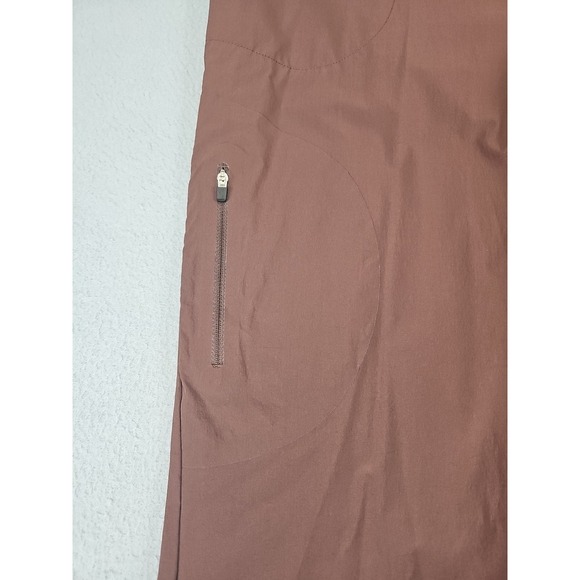 Go Lite Women's Size Large 34x31.5 Pants Brown Hiking Lightweight Outdoor Casual - Picture 2 of 12